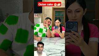 O my God onion cake 🎂🍰 shorts funny challenge [upl. by Toby]