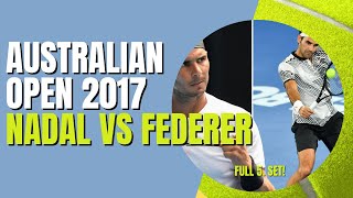 Australian Open 2017 Final der Männer 5 Satz Nadal vs Federer [upl. by Dodd574]