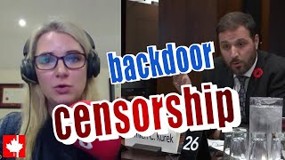 BACKDOOR CENSORSHIP Liberals put their thumb on the algorithm amp VIOLATE Canadians Charter rights [upl. by Vachill]