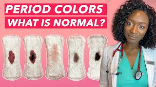 Period Blood Colors Explained  Myths  What It Says About Your Health [upl. by Keyser]