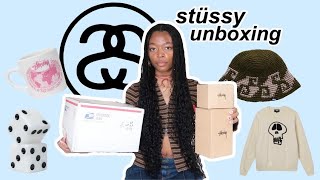 unboxing a vintage stussy bundle  recent pickups [upl. by Jola]