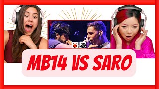 Fan Girls React to Loopstation Battle MB14 vs SARO [upl. by Cassey]