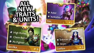 Chem Baron Enforcers and More  Set 13 Traits and Units Revealed [upl. by Dacey442]