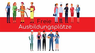 Themenwoche Berufsberatung Freie Ausbildungsplätze [upl. by Lisabet118]