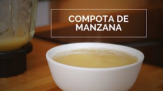 Cómo hacer compota de manzana con kuzu y sin azúcar  Receta [upl. by Eelarbed]