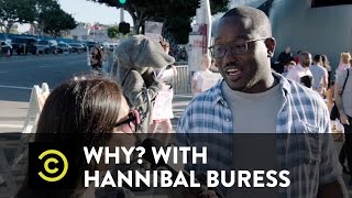 Why with Hannibal Buress  Visiting a PETA Protest [upl. by Livia]