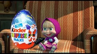 Play Doh Eggs Masha and the Bear Surprise Eggs Маша и Медведь Masha y el Oso Masha Surprise Eggs [upl. by Akoek]