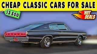 Todays Driver Discount Finds 15 Classic Cars Prices Unqiue Owner Deals Here [upl. by Lorollas89]