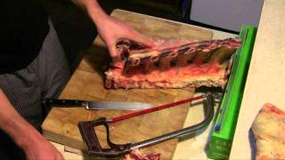 How to dry age a beef rib eye ribeye steak part 2 abridged [upl. by Atiuqes]