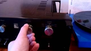 Perreaux SA80B Power MOS FET amplifier [upl. by Reggis]