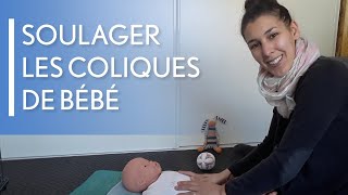 COMMENT SOULAGER LES COLIQUES DE BÉBÉ [upl. by Ecirtnahc]