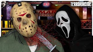 Jason Voorhees vs GhostFace Terrordrome 2102 [upl. by Brozak]