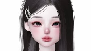 ZEPETO Pure girl Tutorial୨ৎ  Zepeto face tutorial [upl. by Agn]