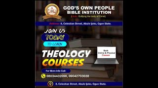 INTRODUCTION TO BIBLIOLOGY [upl. by Konstance350]