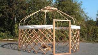 Building a 12ft Yurt [upl. by Clarice]