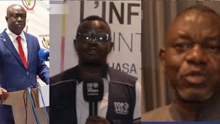 RDCEN DIRECT DE KINSHASA LINFORMATEUR NOMMÉ PAR FÉLIX TSHISEKEDI SEXPRIMER SUR SA MISSION CON [upl. by Ketty]