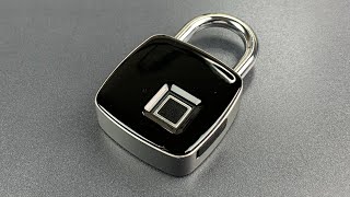 805 The Fingerprint Padlock With a Literal Open Switch Pavlit [upl. by Yhtomiht336]