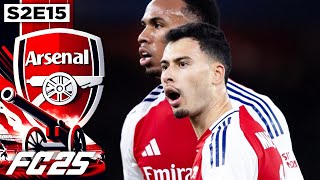 CL amp FA Cup SemiFinals  FC 25 Arsenal Career Mode S2E15 [upl. by Ilzel]