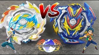 Ace Dragon VS Slash Valkyrie Beyblade Burst GT Battle EPIC [upl. by Namsu453]