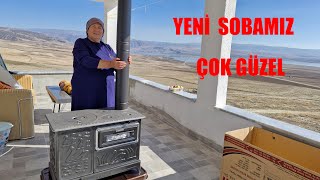 YENİ SOBAMIZI KURACAĞIMIZ YERİNİ HAZIRLIYORUZ [upl. by Rubel74]