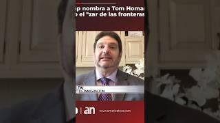 Entrevista America TeVe con Orian Brito sobre el nombramiento de Tom Homan como zar de la frontera [upl. by Josephina]