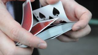 In The Hands Riffle Card Shuffle Tutorial with bridge ending [upl. by Jumbala554]