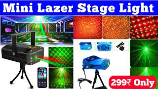 Mini Laser Projector Stage Lighting Sound  Laser Stage Lighting  diwali best projector  Manish [upl. by Odnuges]