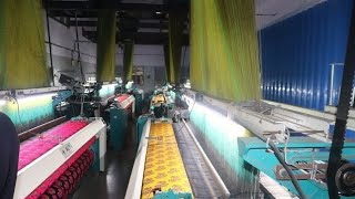 Rapier Jacquard  Saree Loom  Designer Fabric  380cm  Fabric Business  Business 2024 [upl. by Siblee932]