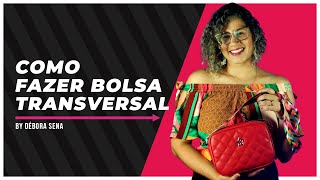 Como fazer Bolsa Transversal  VENDA MUITO [upl. by Files]