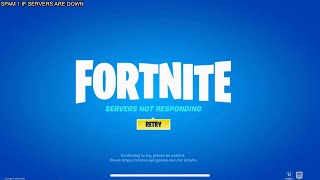 Why The Fortnite Servers Are Not Working How To Fix [upl. by Fernyak]