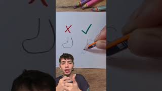 Desenhe pés perfeitos em minutos com essa técnica ✏️👣 DicasDeDesenho Arte desenho pintura [upl. by Rehtae]