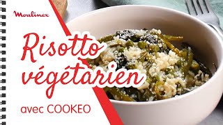 Risotto végétarien avec COOKEO  Les recettes Moulinex [upl. by Kciredec]