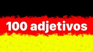 100 adjetivos en alemán  con sustantivo y traducción español [upl. by Silberman324]