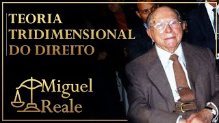 Teoria Tridimensional do Direito Miguel Reale [upl. by Haliehs538]