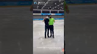 Donovan Carrillo y Yuzuru Hanyu [upl. by Nagaek]