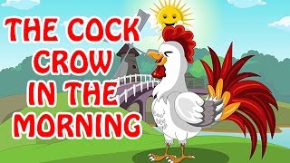 The Cock Crow In The Morning  Animated Nursery Rhyme in English [upl. by Yorke]