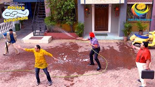 Sodhi Splashes Water On Bhide  Taarak Mehta Ka Ooltah Chashmah  Bhide Tution [upl. by Holland]