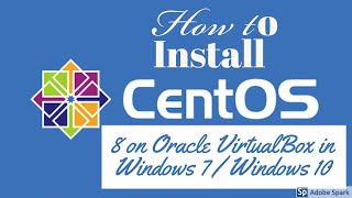 Install CentOS  How to Install CentOS 8 on Oracle VirtualBox in Windows 7  Windows 10 [upl. by Glynnis300]