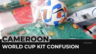 Cameroon yet to unveil World Cup kit traders despair [upl. by Imat]