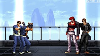 KOF MUGEN  Shingo y Flammes Shingo vs Iori y Kyo [upl. by Maier]