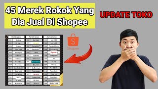 SEMUA ROKOK ADA😮  Cara Beli Rokok Di Shopee 2023 [upl. by Kcirej]