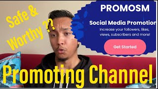 PromoSM for Promoting YouTube Channel Is PromoSM Real or Fake PromoSM to Promote [upl. by Zamir427]