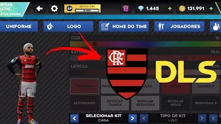 Kit do Flamengo para Dream League Soccer [upl. by Eltsirc]