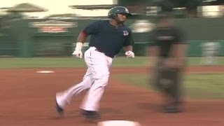 Oklahoma Citys Jonathan Singleton homers [upl. by Attaymik904]