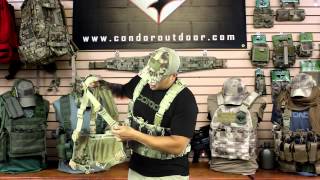 Condor Outdoor MCR6 Rapid Assault Chest Rig [upl. by Annorah]