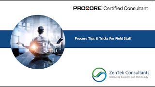 Procore Tips and Tricks for Field Staff [upl. by Lynelle]