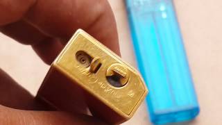 Cartier Must De Lighter  Korek Api Cartier  Cartier Lighter [upl. by Ahseniuq]