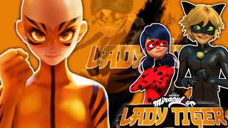 Lady Tiger 🐯 Official First Look  Miraculous Ladybug Season 6  Miraculous News amp Update [upl. by Brigitta]