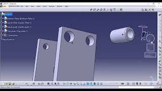 Catia V5  Assembly Design  Exercice 3 [upl. by Crawley]