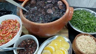 COMO FAZER FEIJOADA COMPLETA POR FERNANDO COUTO [upl. by Nonnelg]